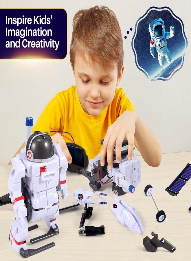 COBFDHA STEM Toys for Kids Ages 8-12, Solar Robot Science Kits Gifts for 8-14 Year Old Teen Boys Girls, 120Pcs Building Experiments for Teenage Ages 9 10 11 13 - Image 5